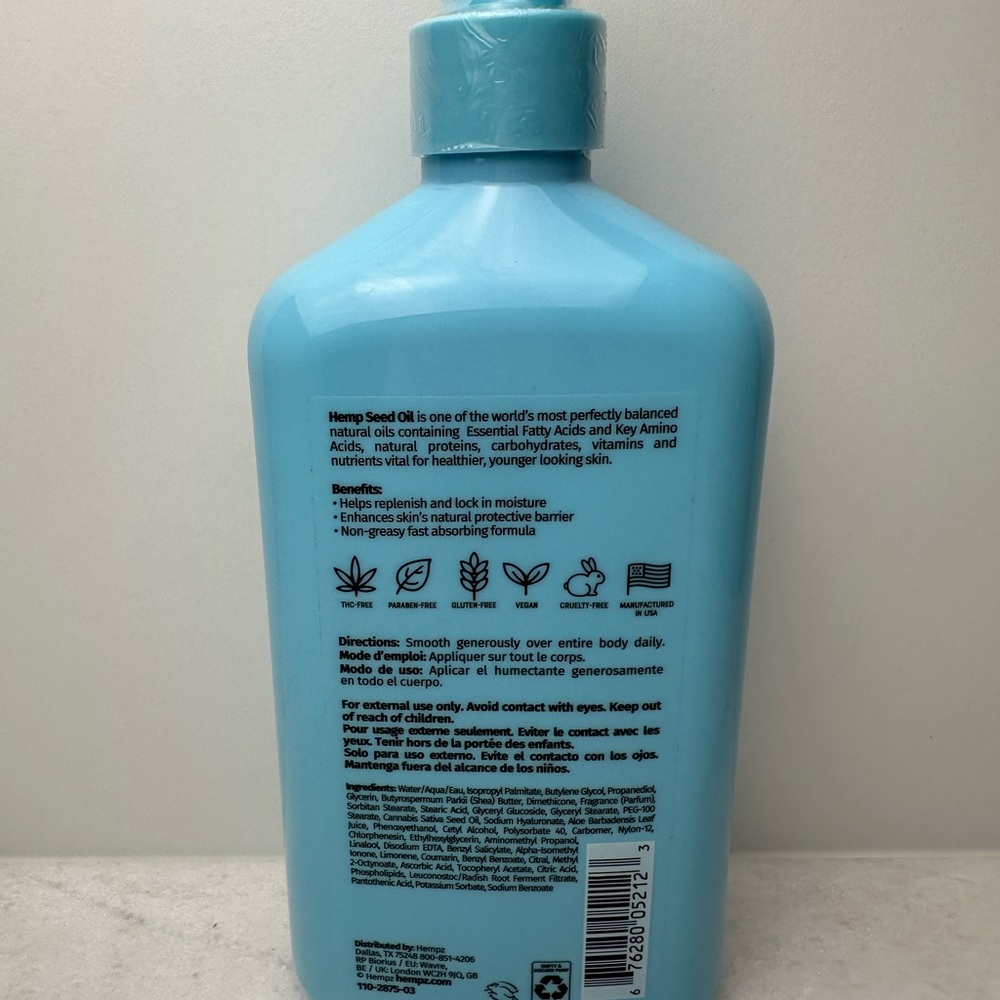 Hempz Ocean Breeze Herbal Body Moisturizer - Picture 4 of 6